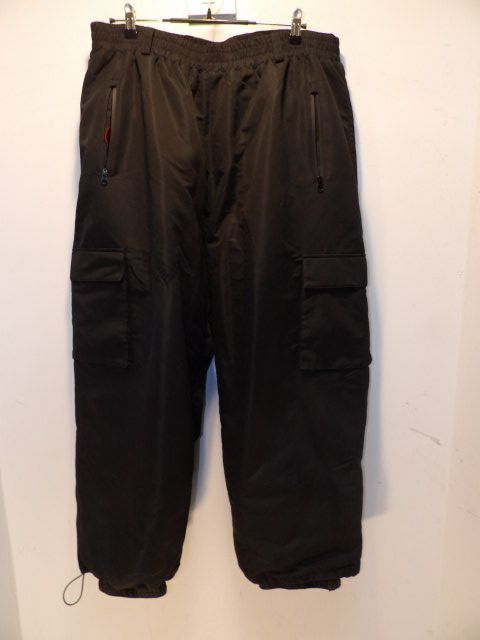 Mens No Good Size Large Black Pants - Black / Baggy