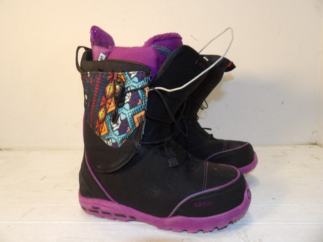 Women's Burton Ritual Size 6.0 Boots -  Black / Purple