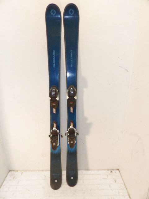 Youth Blizzard Sheeva Jr Size 138cm Kids Skis - Blue