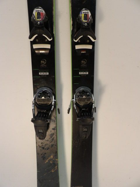 Mens Rossignol Holyshred w/ Look Pivot Size 172cm Downhill Skis - Camo / Blue