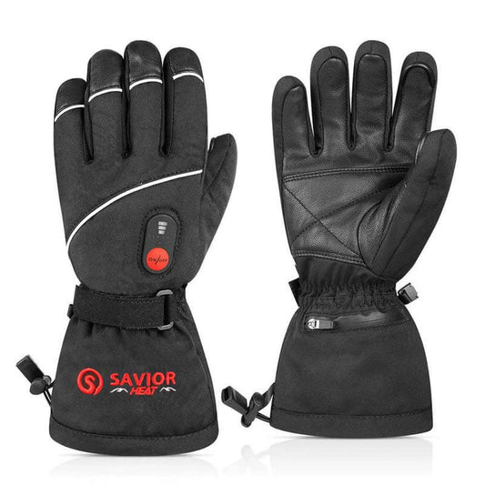 Men's Savior Size Large Black Gloves - Black