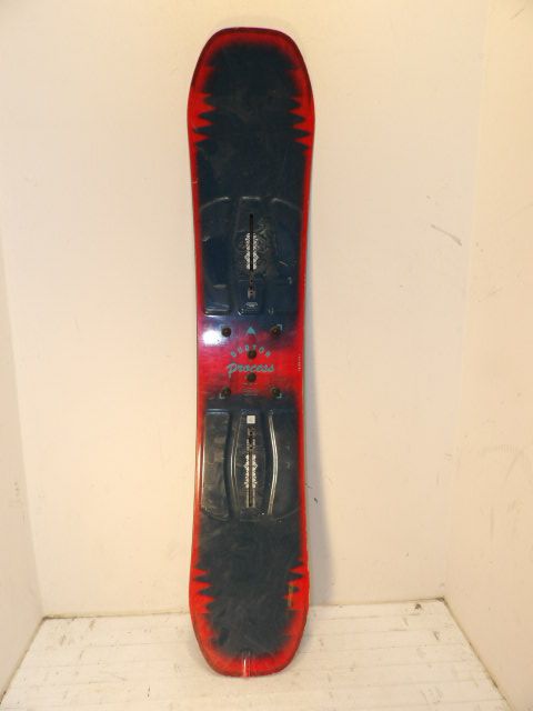 Youth Burton Process Size 138cm Snowboard - Blue/Red