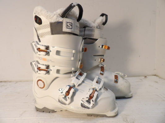 Womens Salomon X-Pro 90 W Size 25.5 Downhill Boots - White