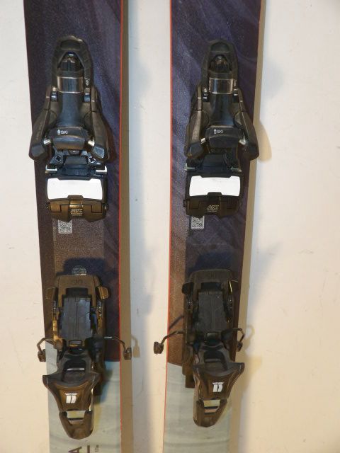 Armada Tracer 108 w/ Shift  Size 164cm AT Skis and Skins - Blue / Brown / Black