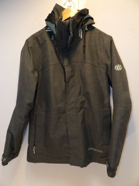 Women's 686 Size Medium Grey Jacket - Grey