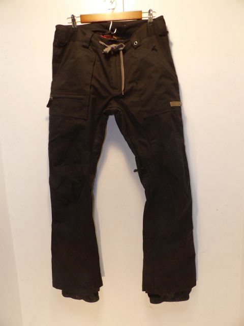 Men's Burton Size Large Black Pants - Black