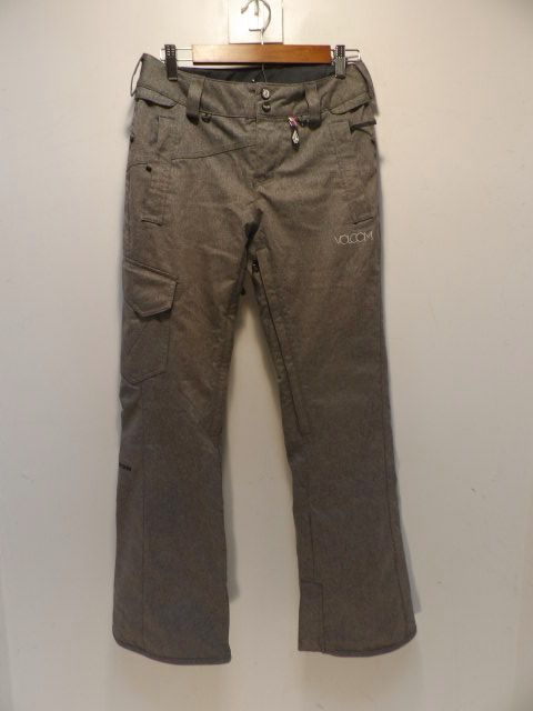 Women's Volcom Size XS Grey Pants - Grey