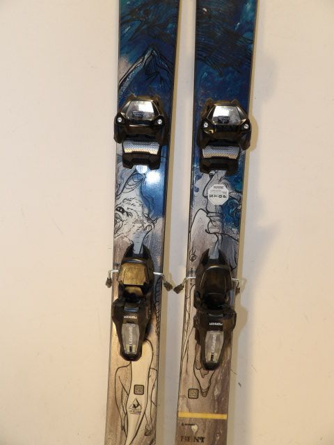 Mens Atomic Bent Chetler w/ 100 Marker Griffon Size 172cm Downhill Skis - Blue