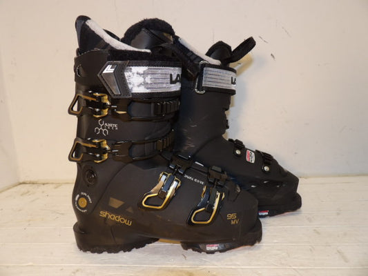 Womens Lange Shadow 95 Size 23.5 Downhill Boots - Black