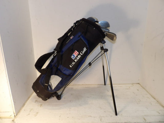 US Kids Golf Complete Set - Blue - 7 Clubs