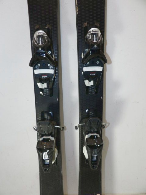 Womens Rossignol Sky 7 w/ Look Size 164cm Downhill Skis - Black / Purple