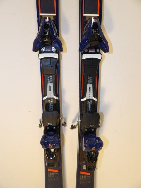 Mens Salomon S Max 12 w/ Z12 GW Size 180cm Downhill Skis