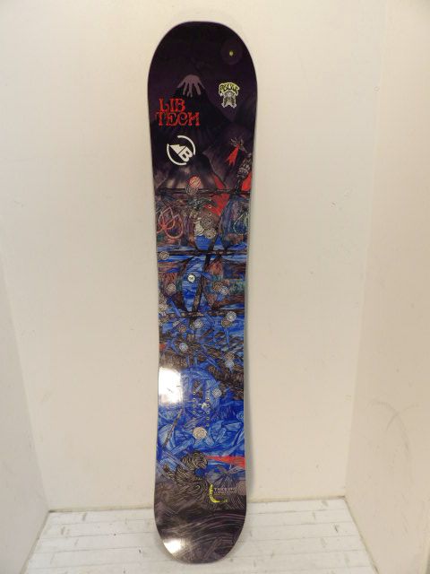 Men's Lib Tech T Rice Size 150cm Snowboard - Blue / Black