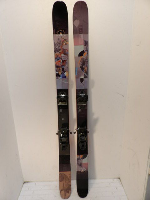 Mens Armada ARV 96 w/ Attack Size 170cm Downhill Skis - Multi Color
