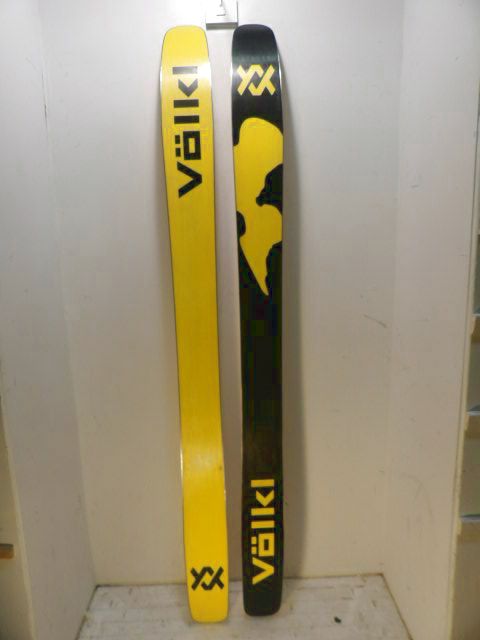Men's Volkl Revolt 121 Size 184cm Downhill Skis - Yellow