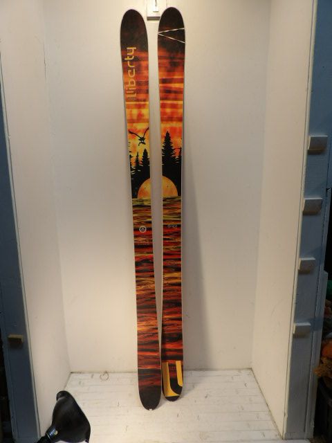 Mens Liberty Origin 96 Size 187cm Downhill Skis - Orange