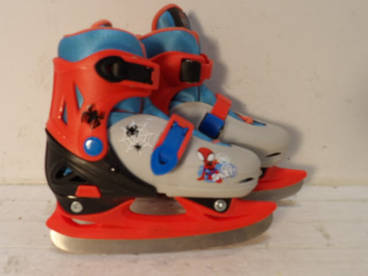 Youth Size Ice Skates - 8Y-11Y - Spiderman