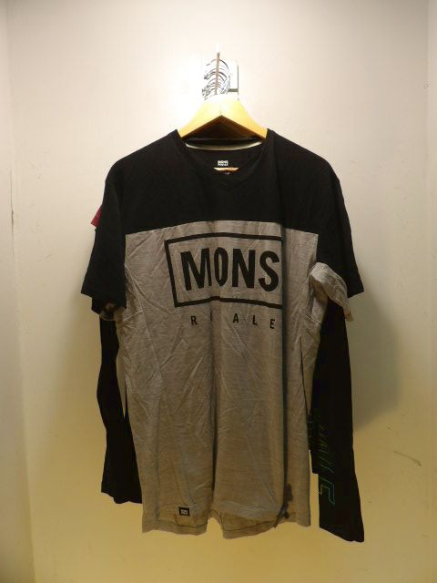 Mons Royale Air-Con Grey T-shirt -  Size L