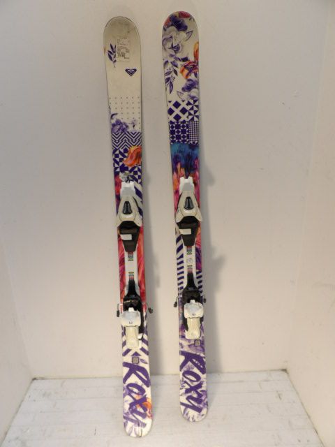 Youth Roxy Bella Size 130cm Kids Skis - Multi Color