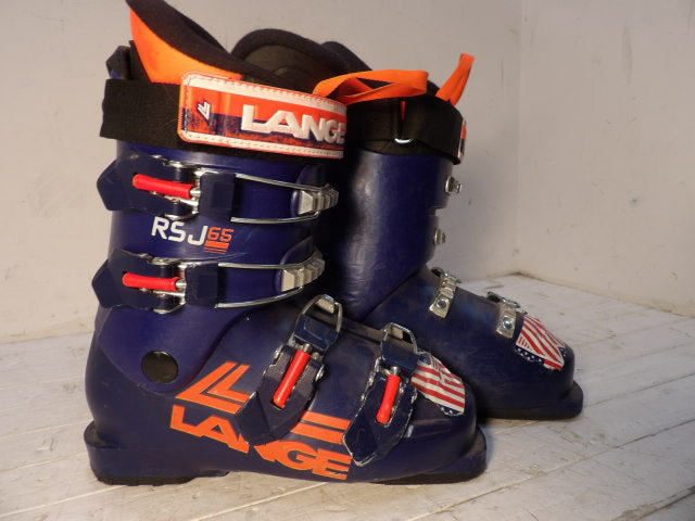 Youth Lange Size 21.5 RSJ 65 Kids Boots - Blue