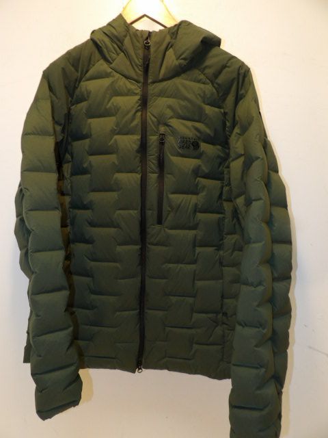 Mens Mountain Hardwear Puffy Size XL Green Jacket - Green