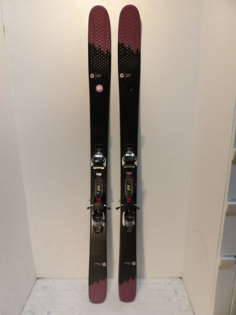 Womens Rossignol Sky 7 w/ Marker GW Size 172cm Downhill Skis - Black / Purple