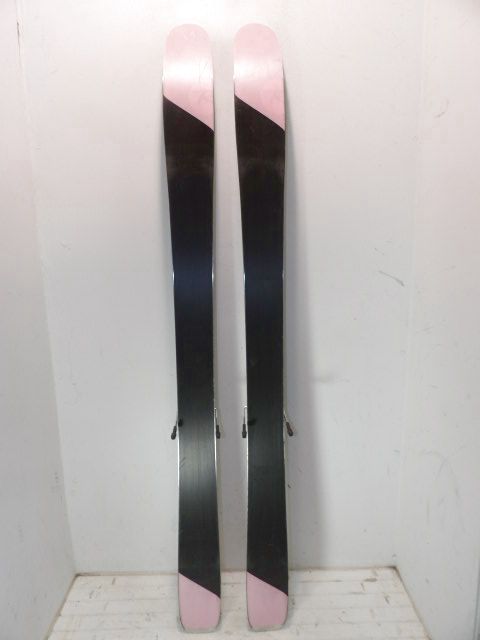 Womens Rossignol Sky 7 w/ Look Size 164cm Downhill Skis - Black / Purple