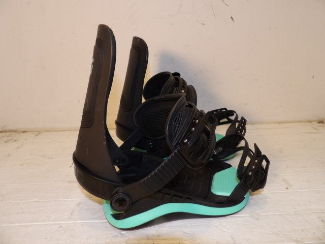 Women's Union Ultra Size S Bindings - Black/Teal