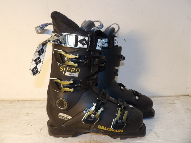 Salomon S Pro MV 90 Size 24" Downhill Boots - Black