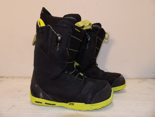 Men's Burton Ambush Size 9.0 Boots - Black / Yellow