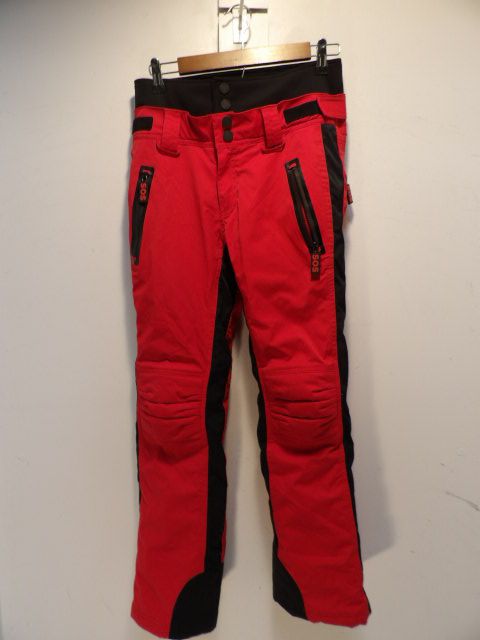 Women's SOS Size XS Red Pants - Red / Black