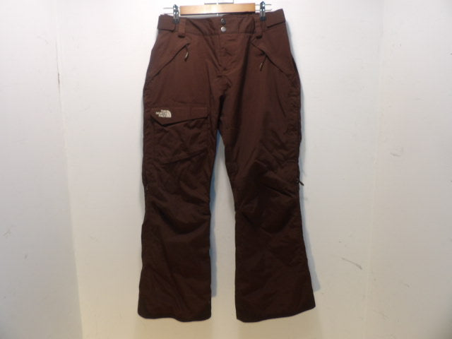 Women's North Face Size Large Pants - Brown