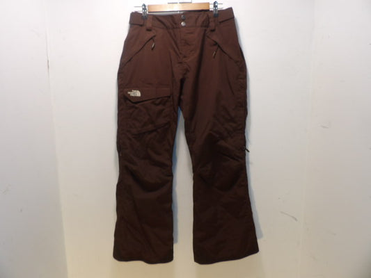 Women's North Face Size Large Pants - Brown