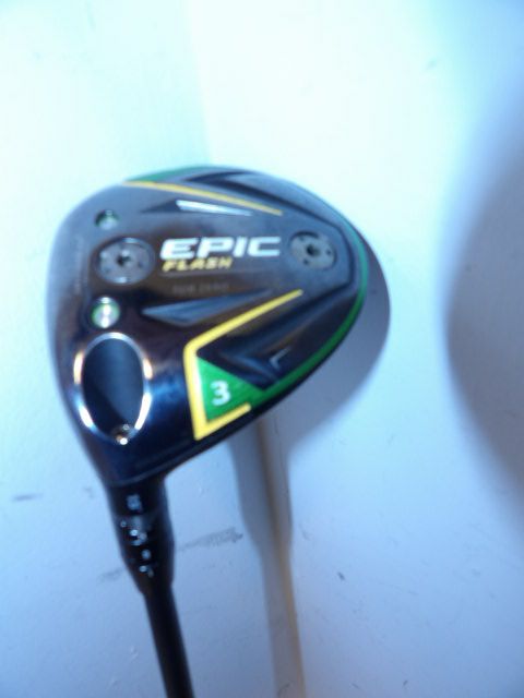 3 Wood - Lefty -  Callaway - EPIC Flash - Green