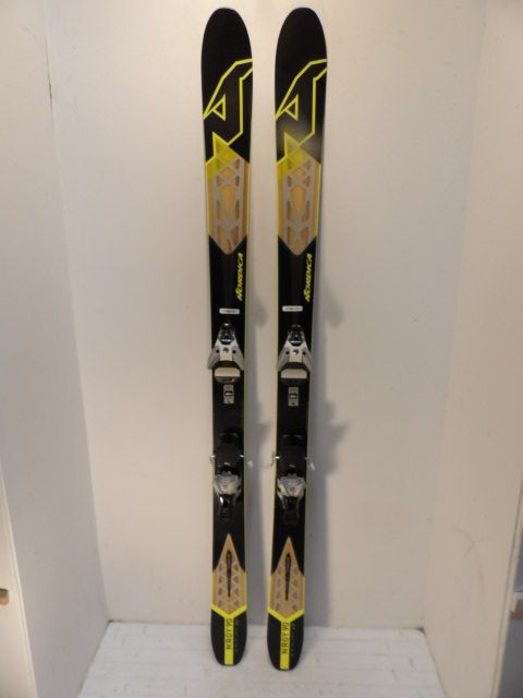 Mens Nordica NRGY 90 w/ STH 13  Size 177cm Downhill Skis - Black / Yellow