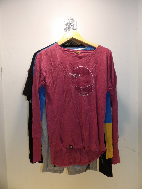 Mons Royale Estelle Pink Long Sleeve - Size S
