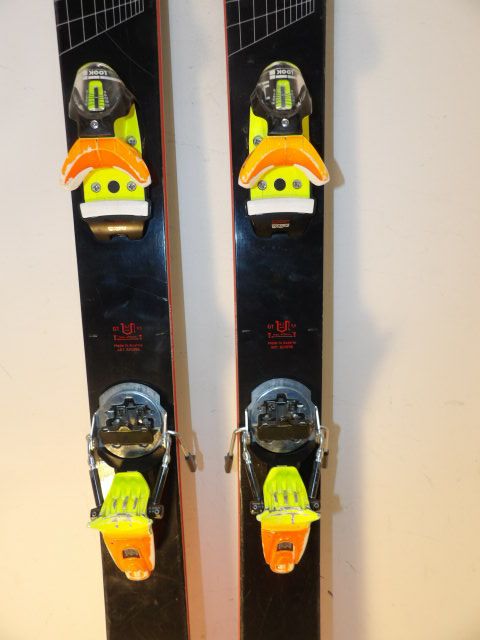 Men's Blizzard Bonafide 97 w/ Look Pivot Size 183cm Downhill Skis - Black / Red