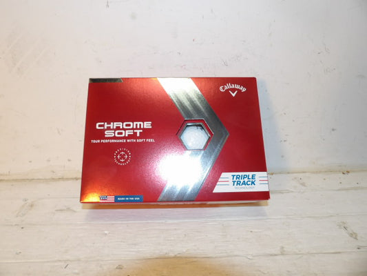 Callaway Chrome Soft Golf Balls - White