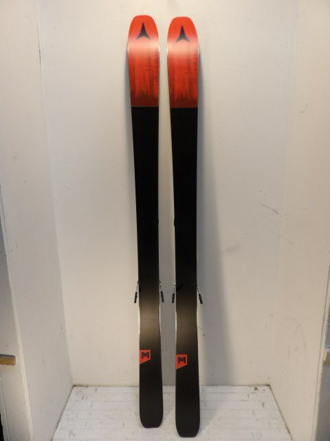 2022 Mens Atomic Maverick 88Ti w/Atomic Warden Size 175cm Downhill Skis - Black