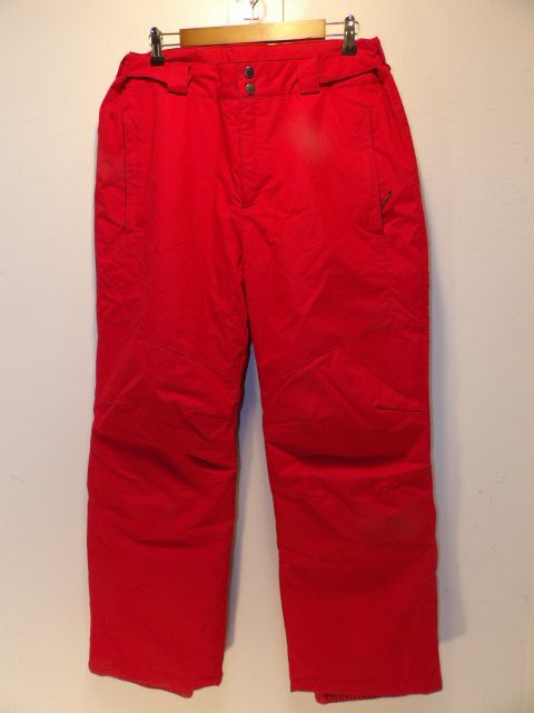 Mens Columbia Size Large Red Pants - Red