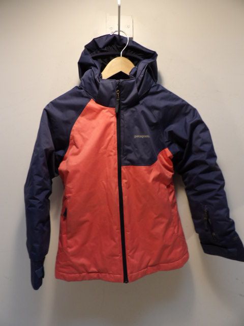 Youth Patagonia Large Pink Jacket - Pink / Grey