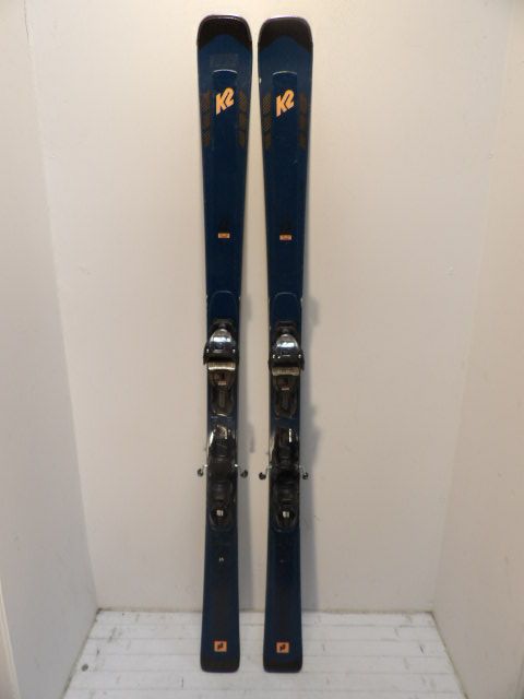 Womens K2 Disruption 78 w/ Marker GW Size 160cm Downhill Skis - Blue