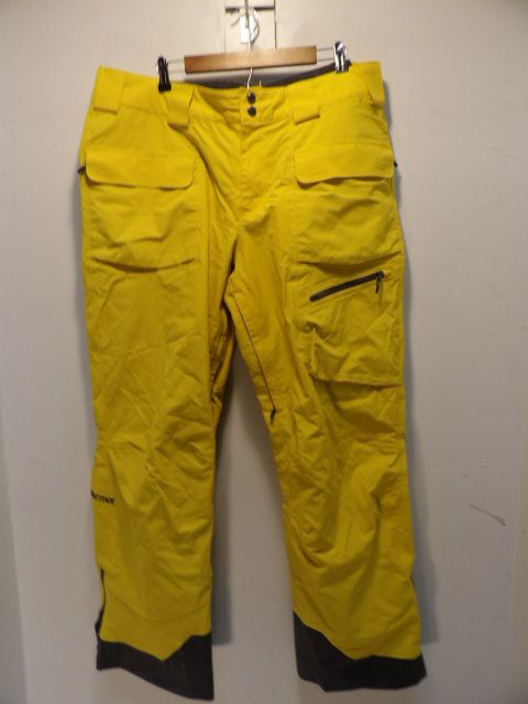 Mens Marmot Size XL Yellow Pants - Yellow