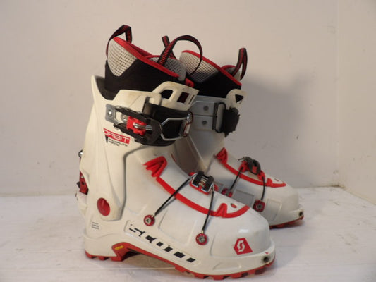 Womens Scott Orbit Size 24.5 AT Boots - White / Red