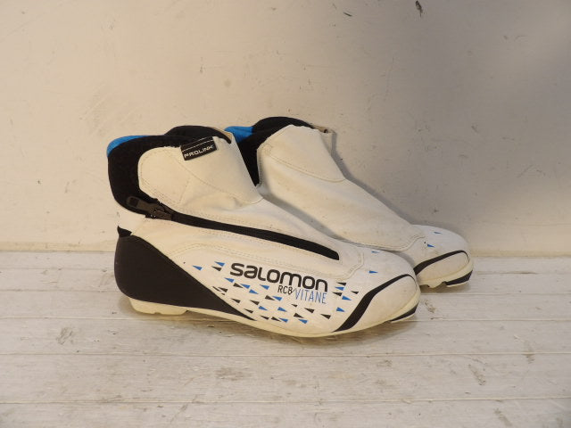 Womens Salomon RC8 Vitane Size 9.0  Nordic  Boots - White