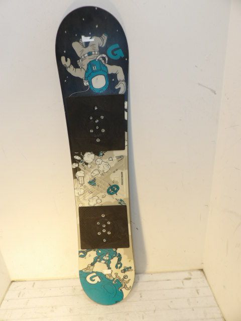 Youth Burton Chopper Size 125cm Snowboard - Black / White / Space