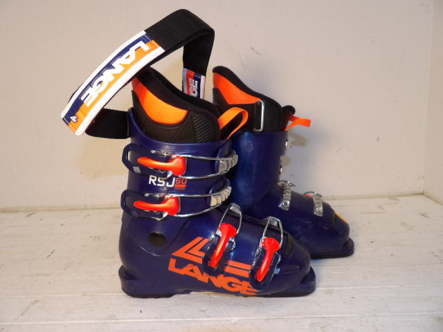 Youth Lange Size 20.5 RSJ 65 Kids Boots - Blue