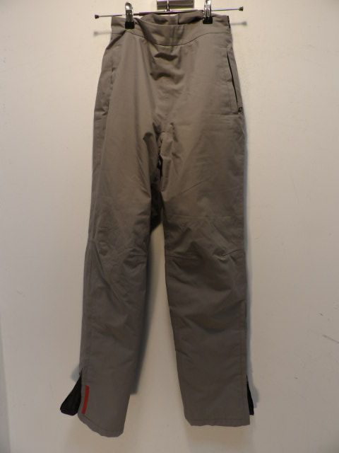 Women's Prada Size Medium Grey Pants - Grey