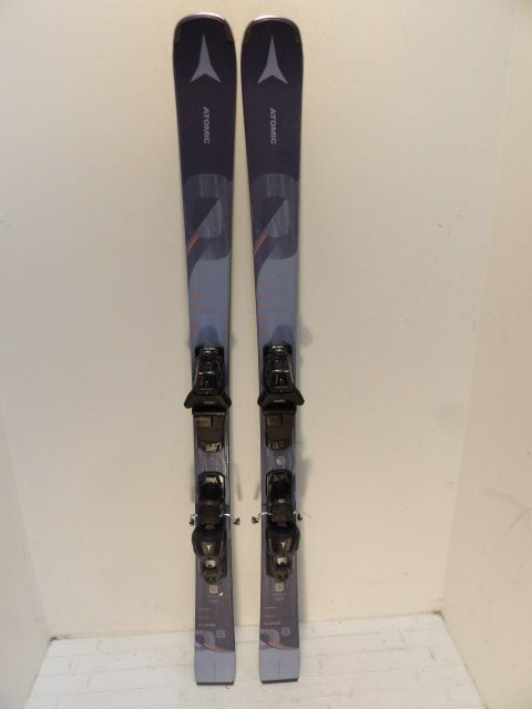 Womens Atomic Cloud 8 w/ A10 GW Size 140cm Downhill Skis - Blue