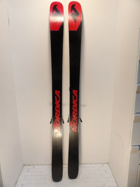 Mens Nordica Enforcer 94 w/ Griffon Size 179cm Downhill Skis - Red / Black